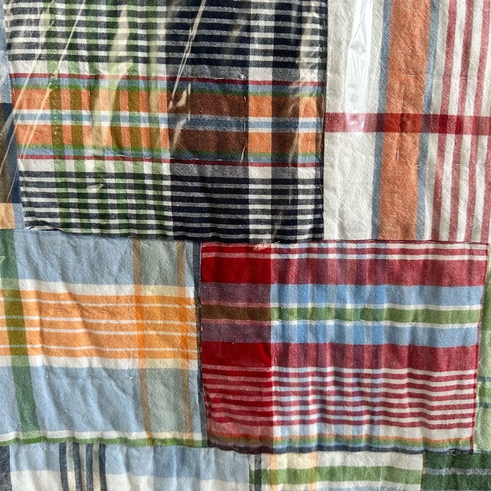 Pottery Barn Kids Madras Quilt